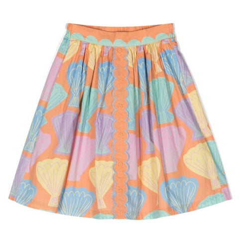 Stella McCartney - Seashell Skirt in Orange
