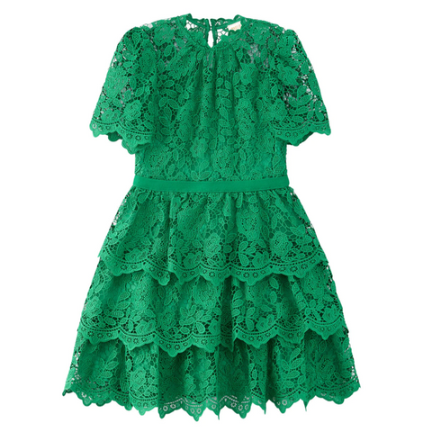 Marlo - Elsie Dress in Emerald