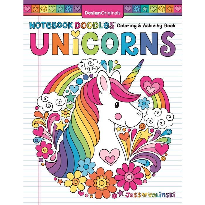 Notebook Doodles Super Duper Coloring and Activity Book: With Color-Your-Own Stickers! [Book]