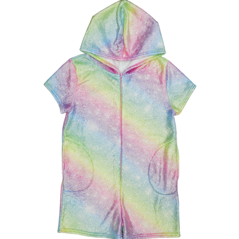 Iscream - Shimmering Rainbow Plush Romper