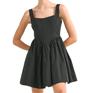 Corset Dress - Black