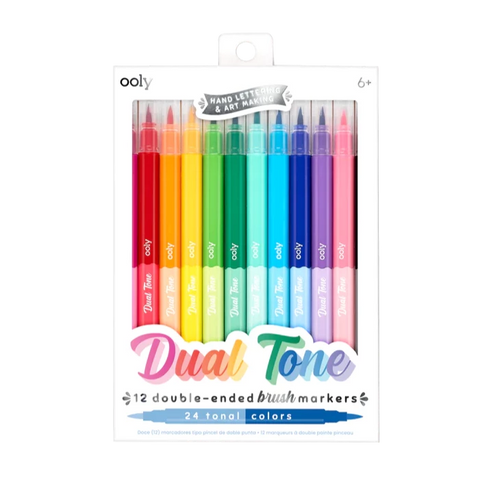 ooly - Double Tone Double Ended Brush Marker