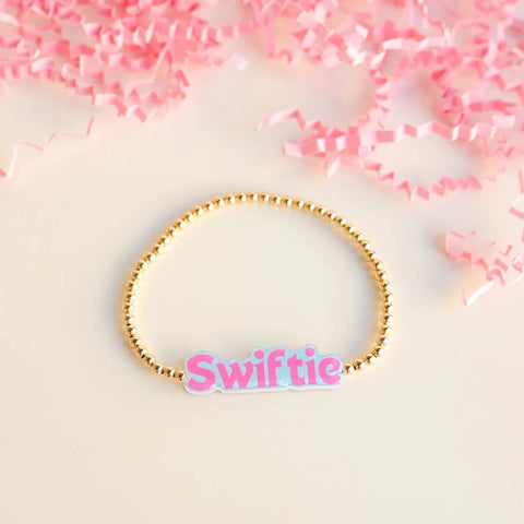 Beaded Blondes - Swiftie Beaded Bracelet