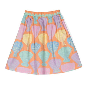 Stella McCartney - Seashell Skirt in Orange