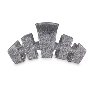 Teleties - Silver Glitter Hair Clip