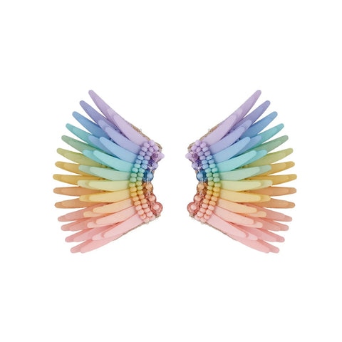 Mignonne Gavigan - Mini Madeline Earrings in Rainbow Pastel