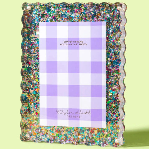 Picture Frame - Colorful Confetti