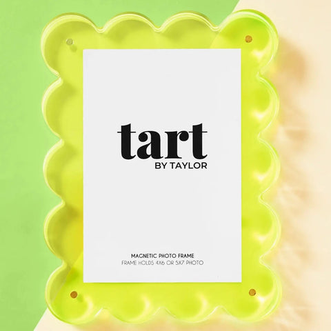 Tart By Taylor - Neon Lime Acrylic Picture Frame