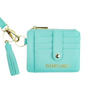 Wallet Keychain - Aqua