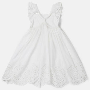 Stella McCartney - Embroidered Anglaise Dress in White