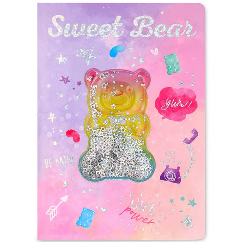Iscream - Gummy Bear Shaky Glitter Journal