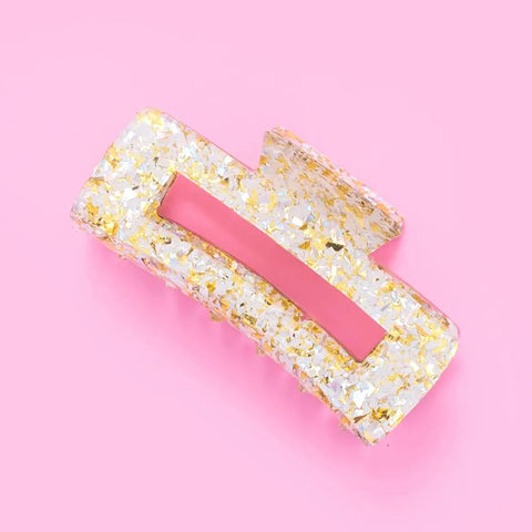 Taylor Elliot Designs -Pearl Confetti Claw Clip