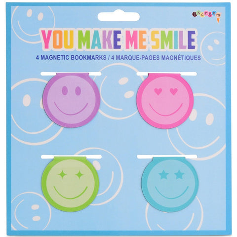Iscream - Smiley Magnetic Bookmarks