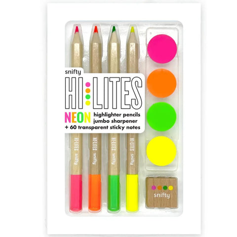 Snifty - Neon Pencil Highlighting Set