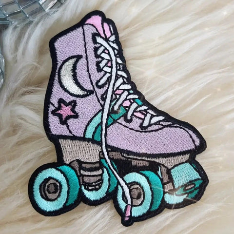 Wildflower + Co - Lilac Celestial Rollerskate Patch