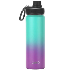 Drinco - Water Bottle in Purple/Teal