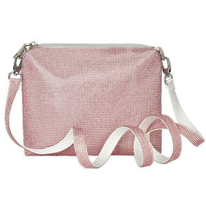 Crystal Crossbody Bag - Rose