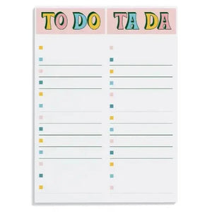 To Do Ta Da Notepad