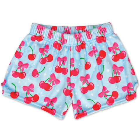 Cherry Plush Shorts