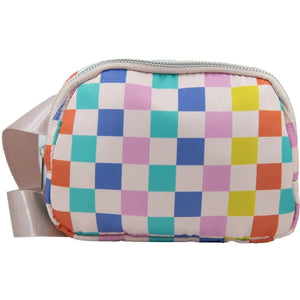 Katydid - Checkered Belt Bag in Multi