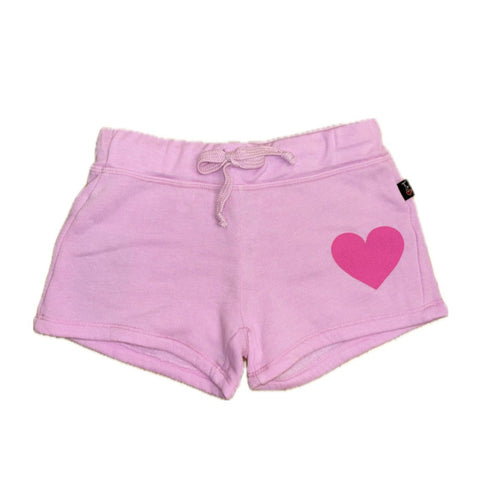 T2LOVE - Heart Shorts in Bubblegum