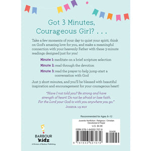 3 Minute Devotions for Courageous Girls