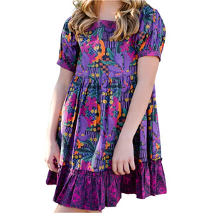 Kenzie Dress in Purple