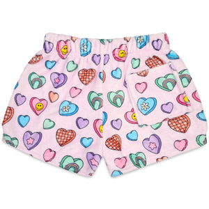 Iscream - Candy Hearts Plush Shorts