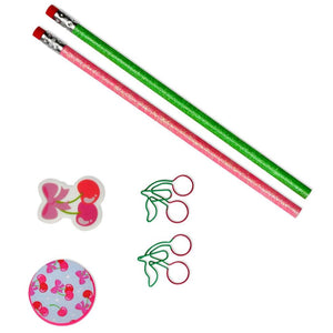 Cherry Stationery Set