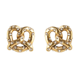 Mignonne Gavigan - Mini Pretzel Studs in Gold