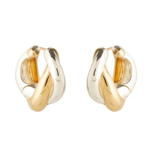 Mignonne Gavigan - Petite Bleecker Hoops in Gold Silver