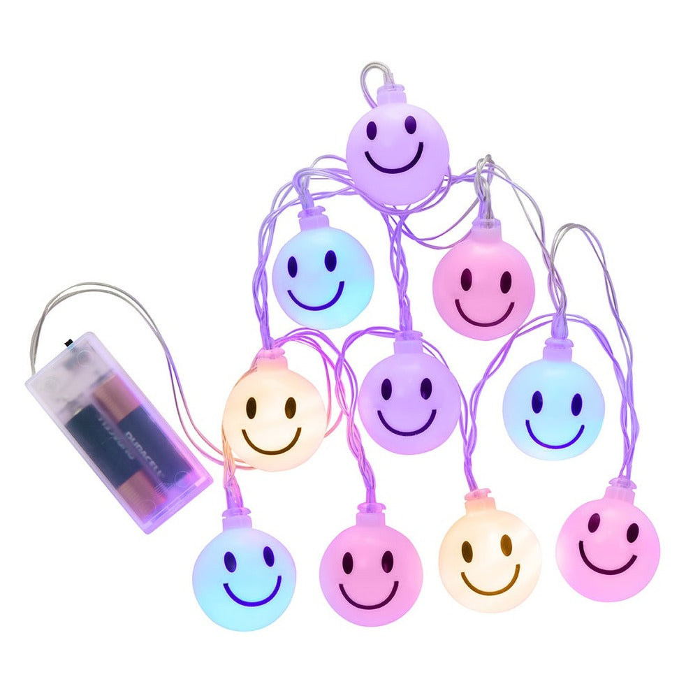 Iscream - Happy Face String Lights – too!