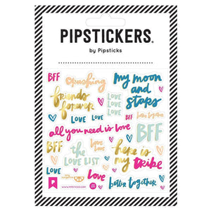 Pipsticks - Best Friends Stickers