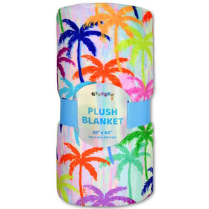 Iscream - Palm Trees Plush Blanket