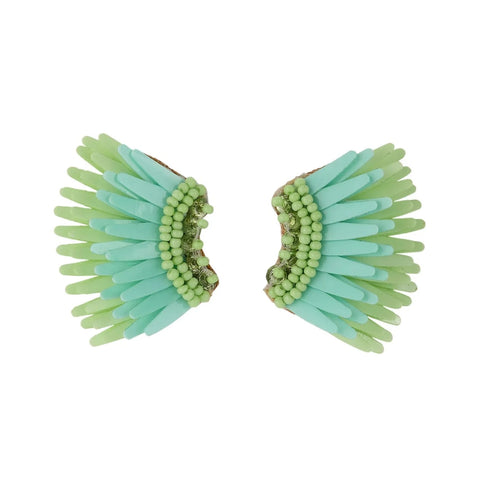 Mignonne Gavigan - Micro Madeline Earrings in Aquamarine