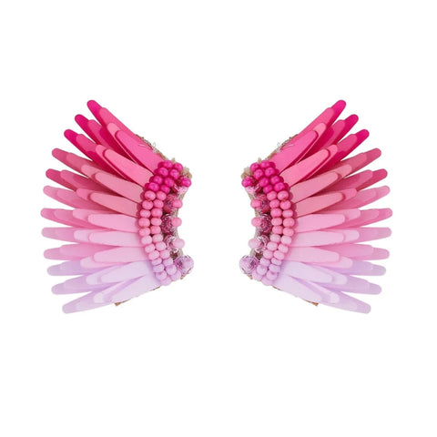 Mignonne Gavigan - Micro Madeline Earrings in Pink Ombre