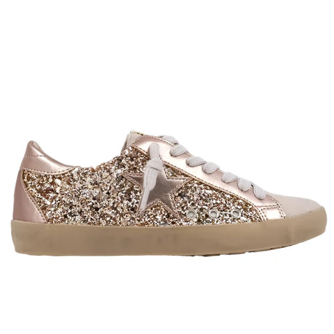 Paula Sneakers - Champagne Glitter