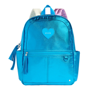 State - Kane Kid Double Pocket Backpack in Blue