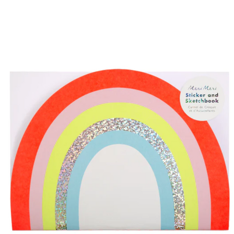 Meri Meri - Rainbow Sticker & Sketchbook