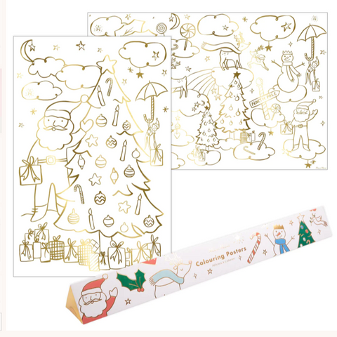 Meri Meri - Christmas Coloring Posters