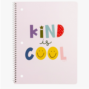too! - Kind is Cool Spiral Notebook