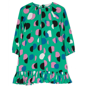 Stella McCartney - Abstract Spots Tencel Dress