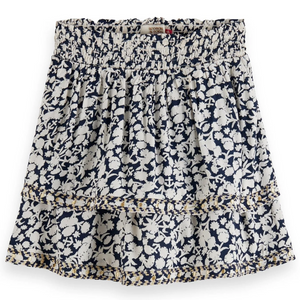 Scotch & Soda - Tiered Skirt in Anchor Floral