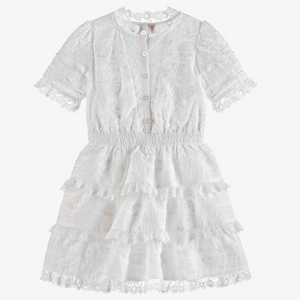 Marlo - Matilda Dress in White