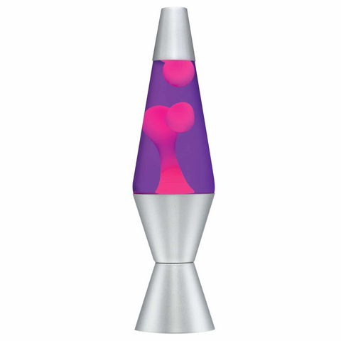 Schylling - Pink/Purple/Silver Lava Lamp