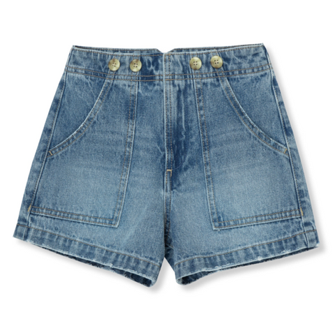 Habitual Girl - Patch Pocket Shorts