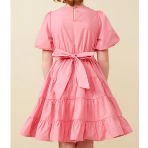 HAYDEN - Pink Bow Dress