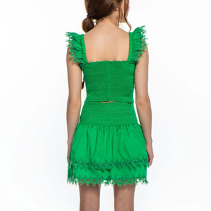 Peixoto - Mariel Skirt Set in Kelly Green