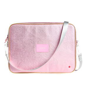 State - Laptop Case in Pink/Silver