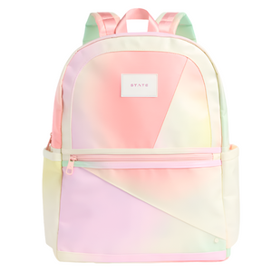 State - Kane Kids Large Backpack in Tie Dye Patchwork